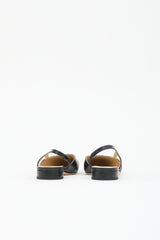 Chanel Leather Slingback Flat
