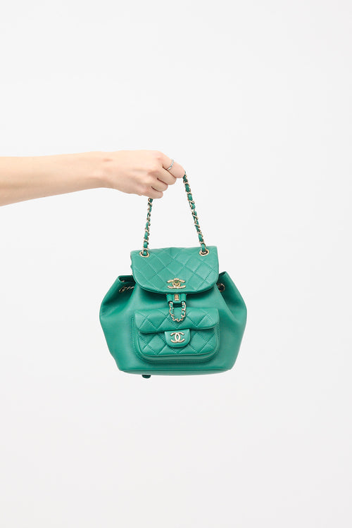 Chanel Leather Small Duma Backpack