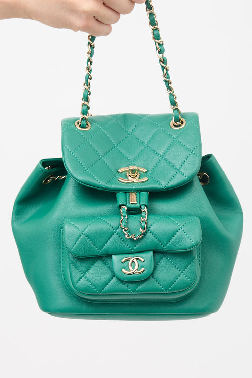 Chanel Leather Small Duma Backpack