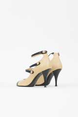 Chanel Leather Strappy Pump