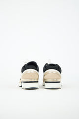 Chanel Leather & Mesh CC Sneaker