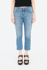 Chanel 2019 Cruise Cropped Jeans