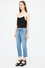 Chanel 2019 Cruise Cropped Jeans