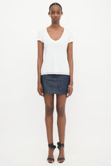 Chanel Logo Lace T-Shirt