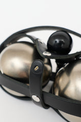 Chanel Metal CC Petanque Bocce Ball Set