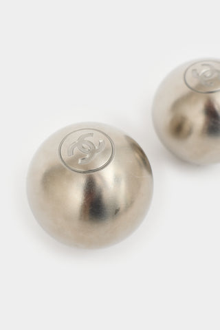 Chanel Metal CC Petanque Bocce Ball Set