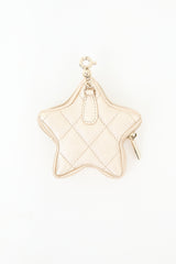 Chanel Metallic Leather Walk Of Fame Star Coin Purse