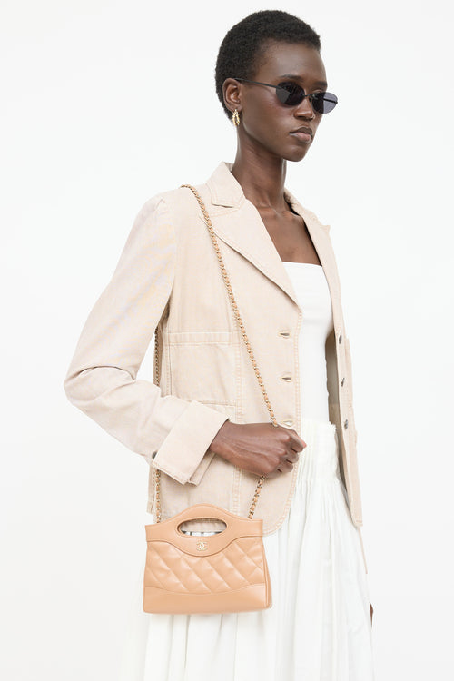 Chanel Nano 31 Shopping Bag