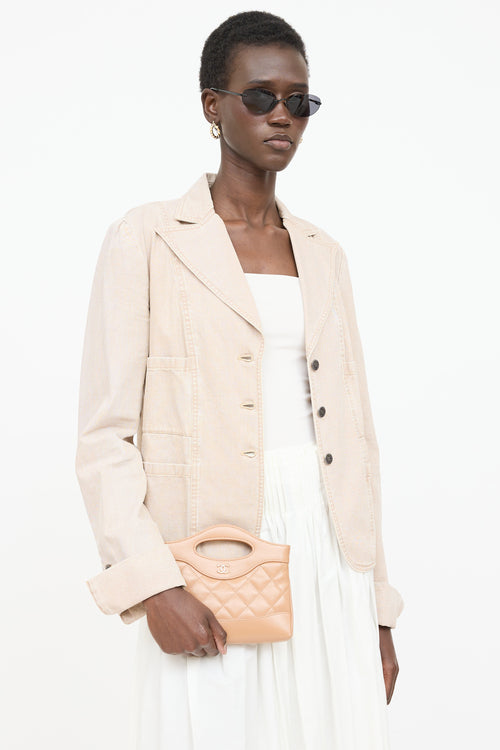 Chanel Nano 31 Shopping Bag