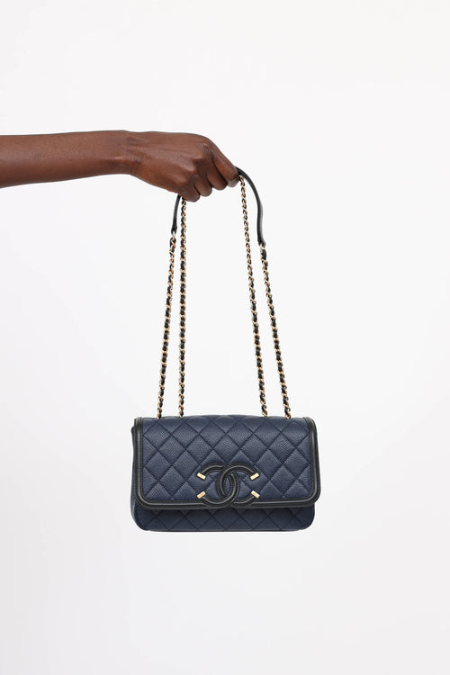 Chanel 2016 Small CC Filigree Flap Bag