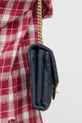 Chanel 2014 Paris Dallas Iridescent Chic Stitch Flap Bag