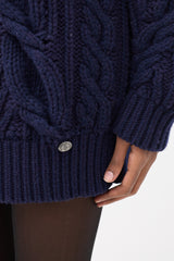 Chanel Pre-Fall 2018 Knit Anchor Sweater Dress