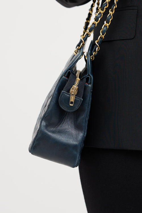 Chanel 1989 Matelasse Chain Bag