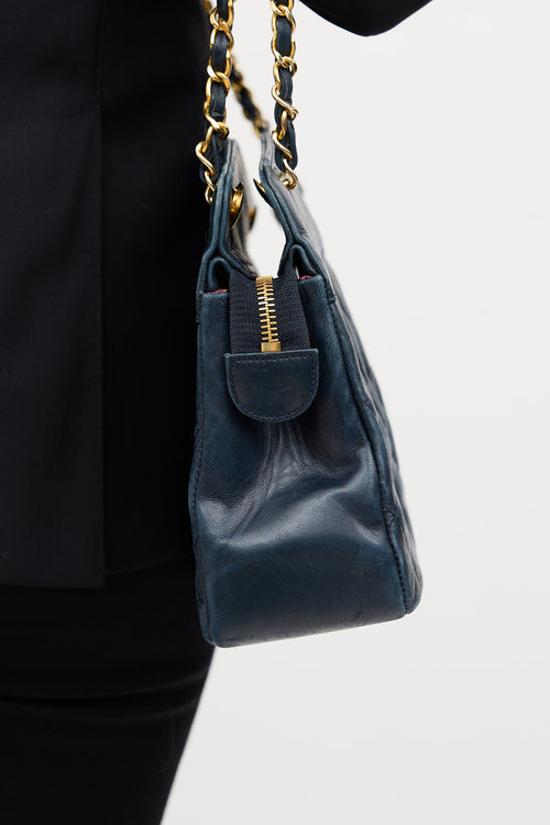 Chanel 1989 Matelasse Chain Bag