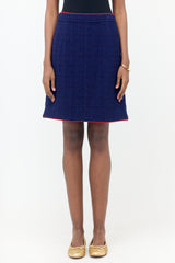 Chanel Wool Tweed Check Set