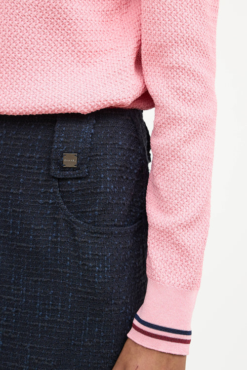 Chanel 2006 Tweed Mini Skirt