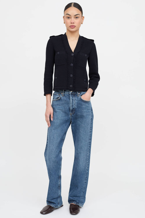 Chanel Spring 2016 Crochet Cardigan