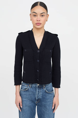 Chanel Spring 2016 Crochet Cardigan