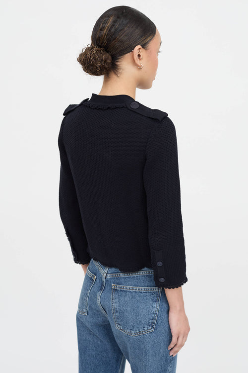 Chanel Spring 2016 Crochet Cardigan