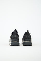 Chanel Neoprene & Suede CC Logo Sneaker