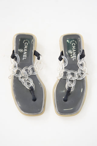 Chanel Cruise 2003 Chain Sandal