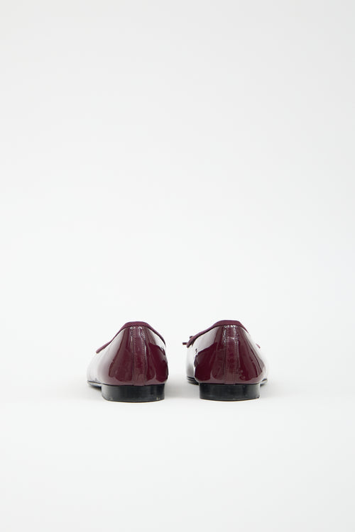 Chanel Patent CC Ballet Flat