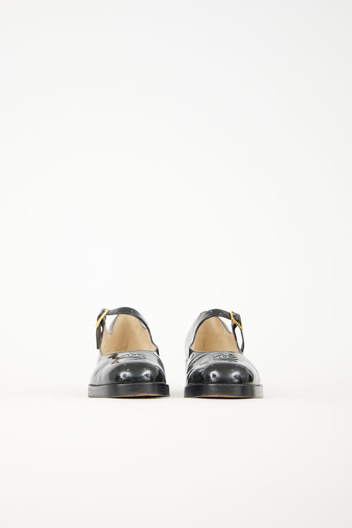 Chanel Patent CC Leather Mary Jane Heel