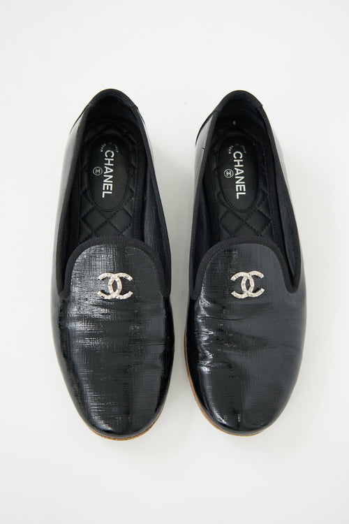 Chanel Patent Leather CC Loafer
