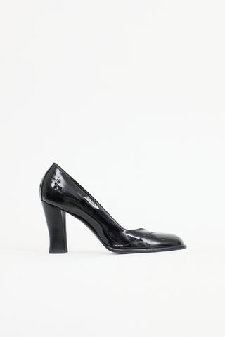 Chanel Patent CC Pump