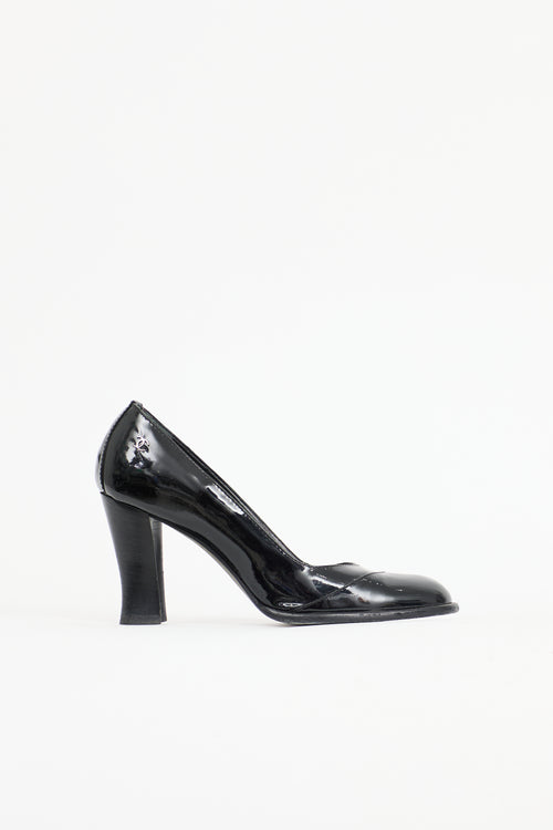 Chanel Patent CC Pump