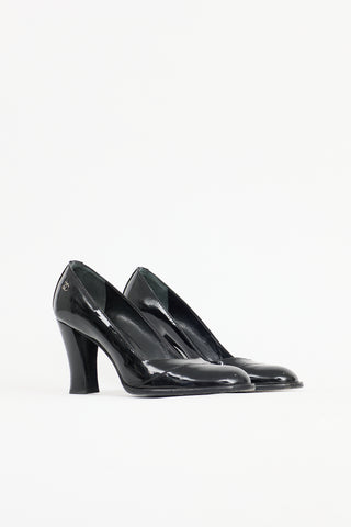 Chanel Patent CC Pump