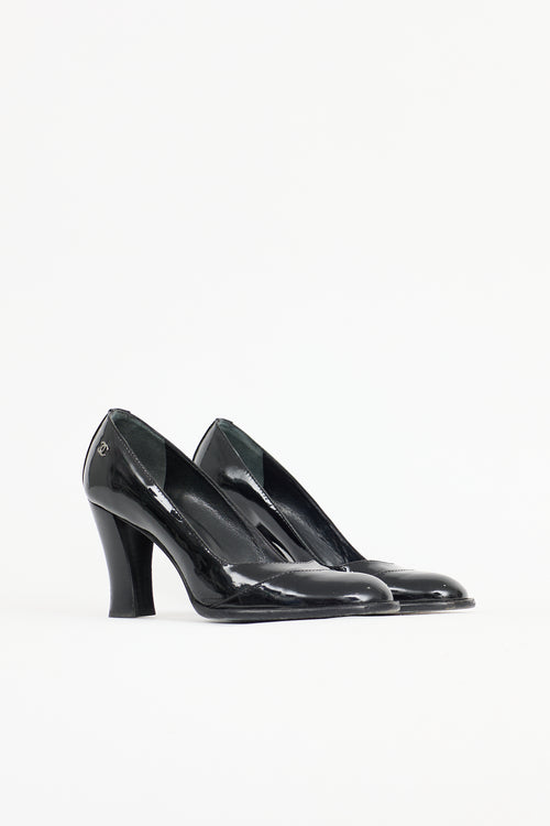Chanel Patent CC Pump