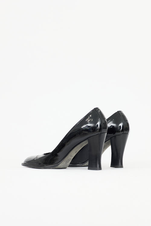 Chanel Patent CC Pump