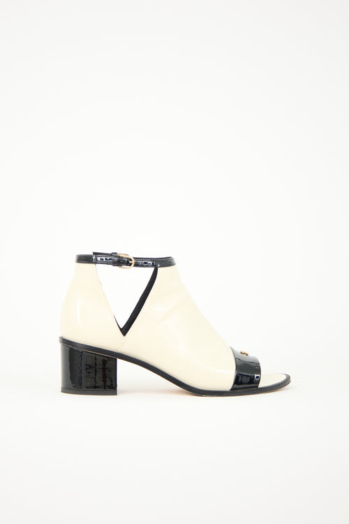 Chanel 2016 Patent Leather CC Boot