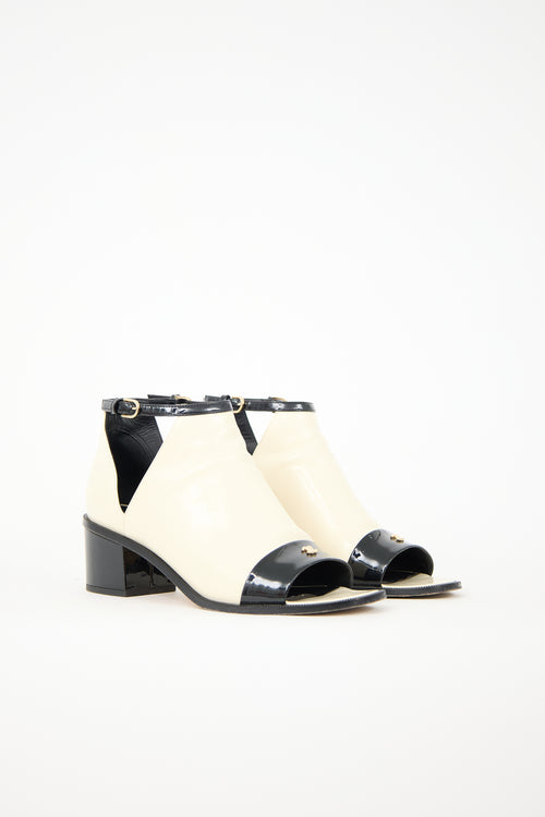 Chanel 2016 Patent Leather CC Boot