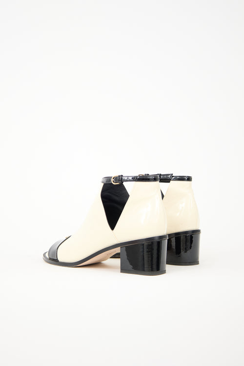 Chanel 2016 Patent Leather CC Boot