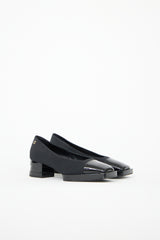 Chanel Resort 2016 Grosgrain & Patent Cap Toe Pump