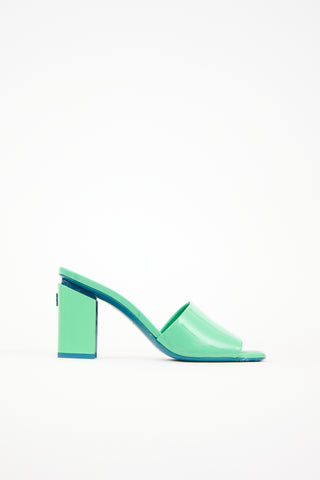 Chanel Patent CC Sandal