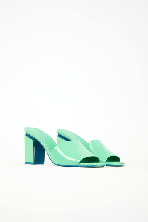 Chanel Patent CC Sandal