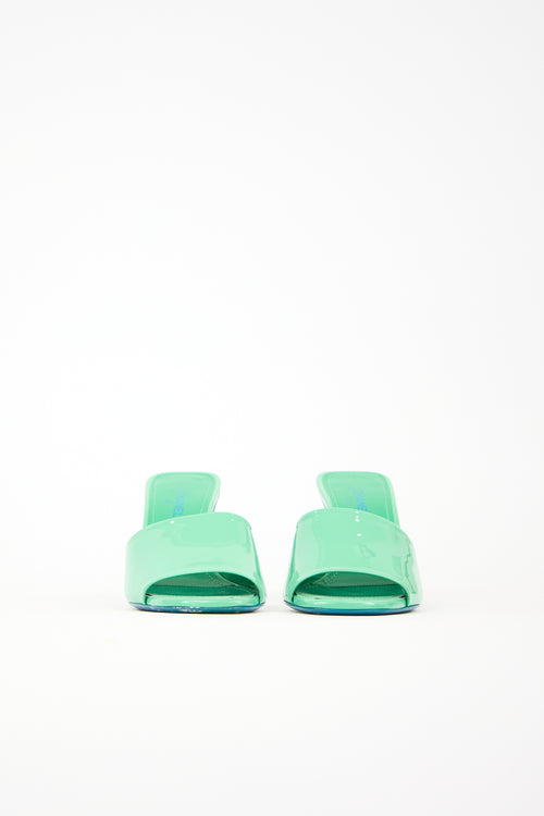 Chanel Patent CC Sandal