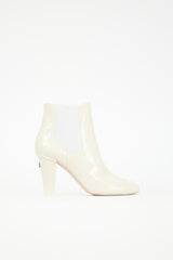 Chanel Patent CC Chelsea Boot