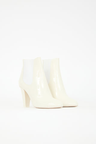 Chanel Patent CC Chelsea Boot