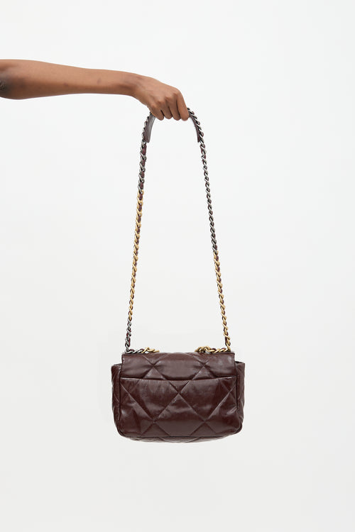 Chanel Patent Leather Medium 19 Flap Bag