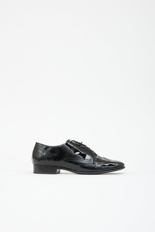 Chanel Patent Longwing Oxford
