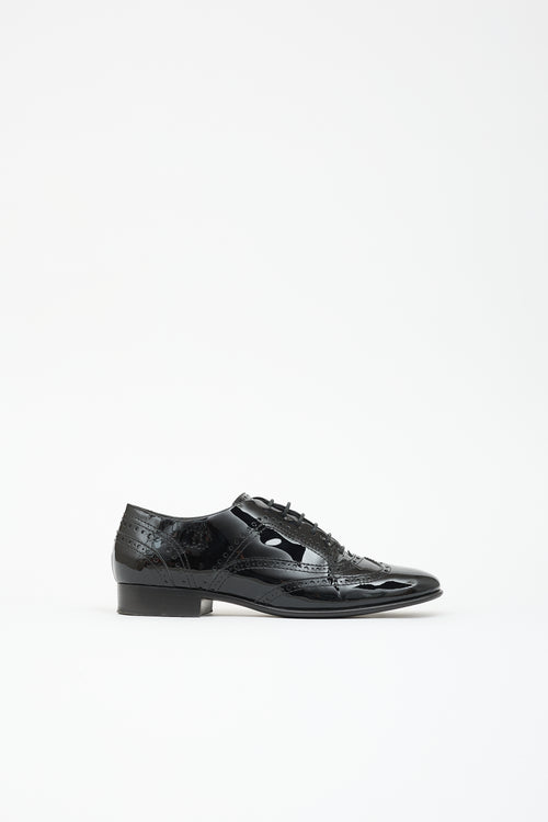 Chanel Patent Longwing Oxford