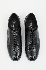 Chanel Patent Longwing Oxford