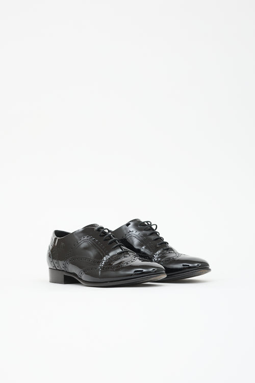 Chanel Patent Longwing Oxford