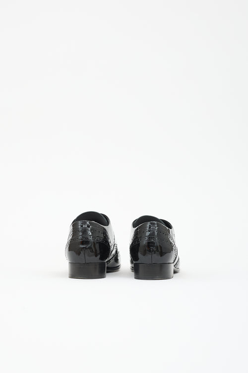 Chanel Patent Longwing Oxford