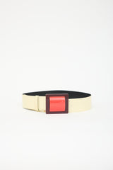 Chanel Patent Wide Belt