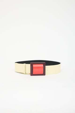 Chanel Patent Wide Belt